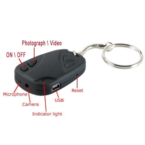 4GB Keychain Car Remote Digital Video Recorder Spy Camera - Click Image to Close